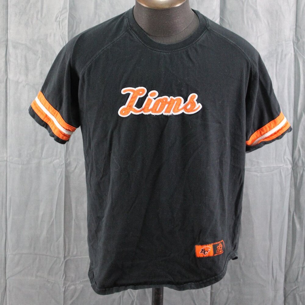 BC Lions Shirt (Retro) - Crested Script by Bulletin - Men's Medium